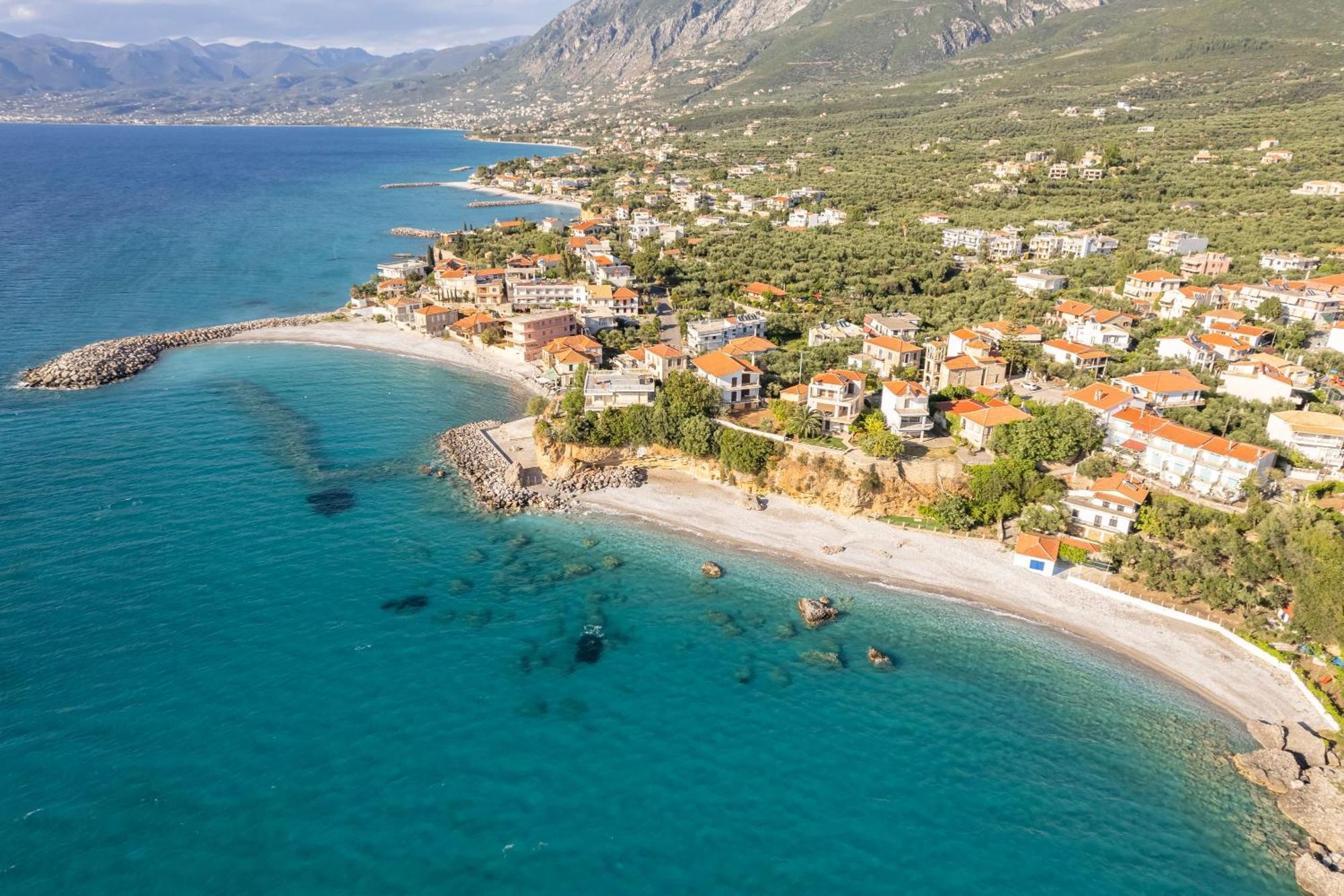 Avia Blue Maisonettes - Messinia Gulf Retreat Avía Exterior foto